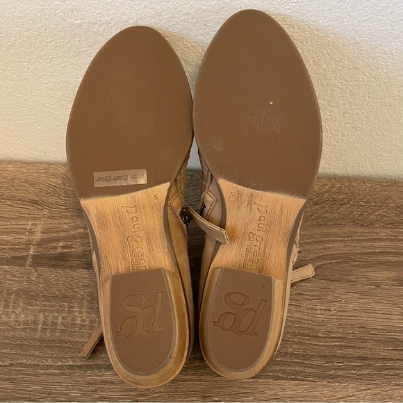 Paul Green Shasta Sliced Nubuck Leather Mid Heel Boots, Size 7.5 - Picture 8 of 8